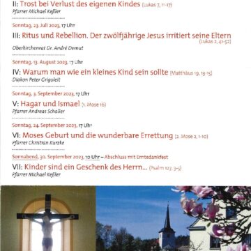 Start der Sommerkirche in Thieschitz am Sonntag, 11.Juni 2023 um 15.00 Uhr